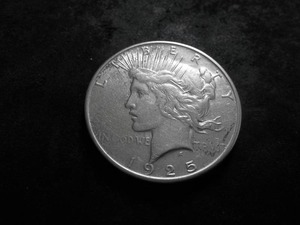 1925 S Peace Silver Dollar