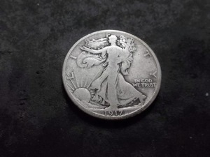 1917 D Walker Half Dollar Reverse Mint