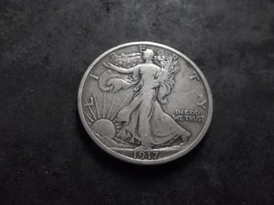 1917 S Walker Half Dollar Reverse Mint