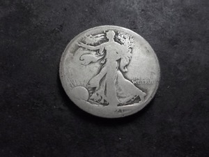 1921 S Walker Half Dollar