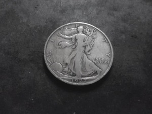 1927 S Walker Half Dollar