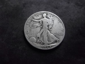 1928 S Walker Half Dollar
