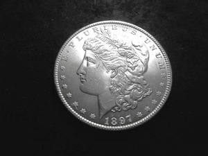 1897 Morgan Silver Dollar