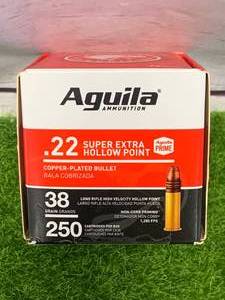 250 Rounds .22 Hollow Point Ammo Ammunition