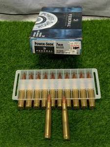 12 Rounds 7mm Mauser 140gr Ammo Ammunition