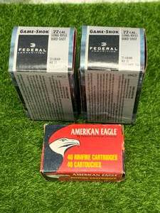 140 Rounds .22 Ammo Ammunition