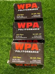 60 Rounds .223 Ammo Ammunition