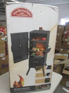 lot 4 image: smokey mountain charcoal smoker ...