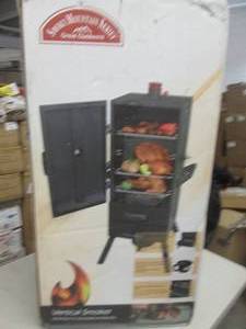 lot 5 image: smokey mountain charcoal smoker ...