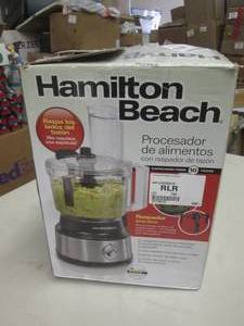 lot 12 image: hamilton beach food processor...