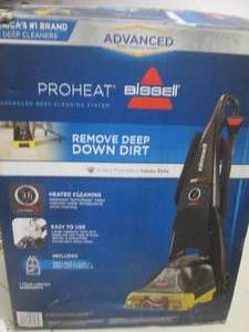 lot 37 image: proheat bissel carpet cleaner...