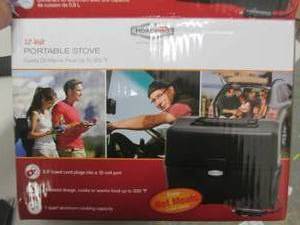 lot 41 image: 12 volt portable stove ...