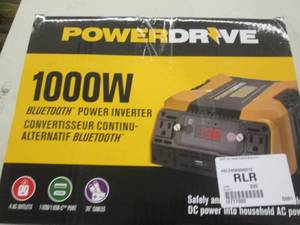 lot 54 image: power drive 1000w power inverter ...