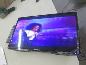 lot 57 image: westinghouse 24 inch tv with built ...