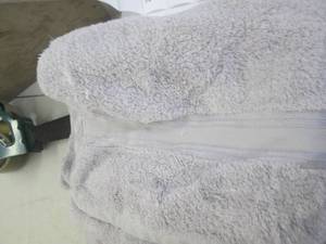 lot 58 image: 3 brown bath towels ...