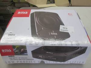 lot 92 image: boss 10 inch low profile subwoofer ...