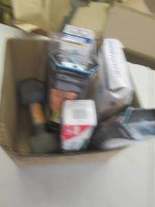 lot 97 image: water filter and a 10lb weight ...