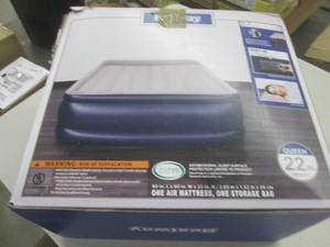 lot 102 image: bestway 22inch air mattres untested...