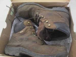 lot 115 image: wolverine size 12 boots used ...