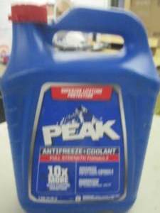 lot 146 image: peak antifreeze coolant...