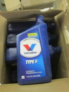 lot 153 image: 1 case of valvoline type F transmis...