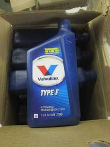 lot 155 image: 1 case of valvoline type F transmis...
