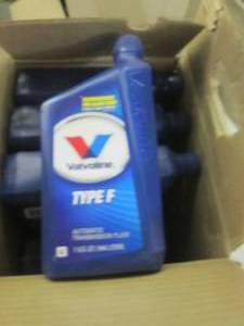 lot 156 image: 1 case of valvoline type F transmis...