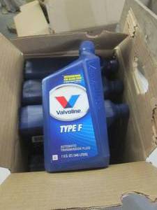 lot 158 image: 1 case of valvoline type F transmis...