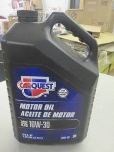 lot 162 image: gallon of carquest 10w-30 motor oil...
