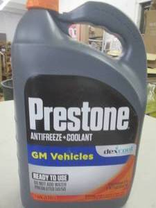 lot 166 image: prestone dex cool antifreeze for gm...