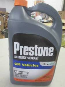 lot 167 image: prestone dex cool antifreeze for gm...