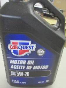 lot 195 image: carquest 5w-20 motor oil ...