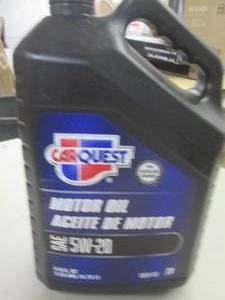 lot 198 image: carquest 5w-20 motor oil ...
