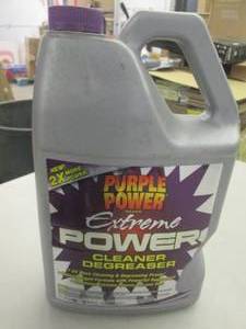 lot 201 image: 1 gallon of purple power cleaner de...