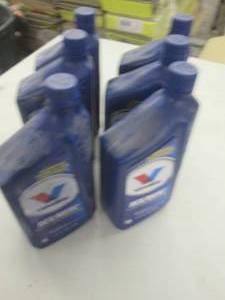lot 204 image: 6 quarts of valvoline dexmerc ...