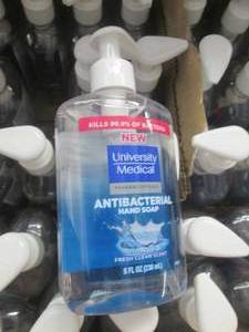 lot 209 image: 46-8oz bottles of antibacterial han...
