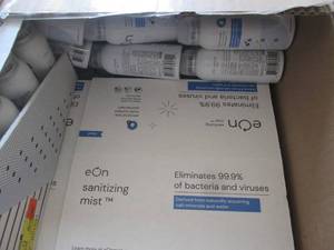 lot 219 image: 1 case of eon 2floz sanitizing mist...