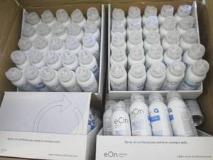 lot 226 image: box of eon sanitizing mist 2floz bo...