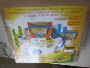 lot 237 image: crayola wooden table and chairs ...