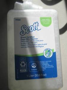 lot 259 image: 6-33.8oz scott foam skin cleaner ...