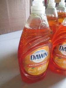 lot 262 image: 7-28floz bottles of dawn antibacter...