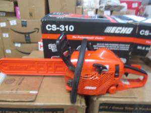 lot 293 image: echo cs-310 chainsaw has compressio...