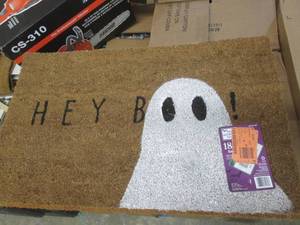 lot 302 image: 18 x 30 hey boo door mat ...