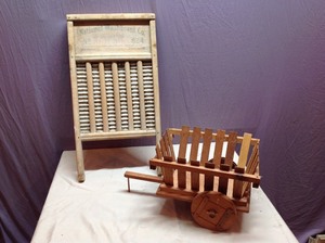 lot 81 image: Washboard & Wagon