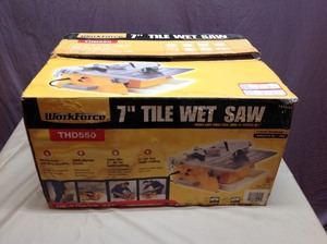 lot 101 image: 7 Tile Wet Saw