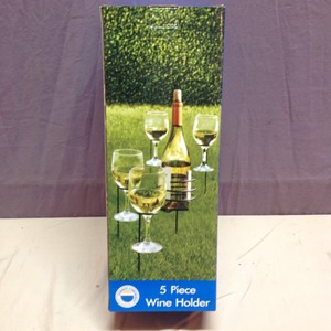 lot 58 image: 5 Piece Wine Holder