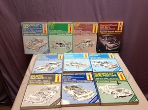 lot 105 image: Auto Repair Shop Manuals