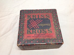 lot 108 image: Vintage Kriss Kross Razor Blade Sharpener