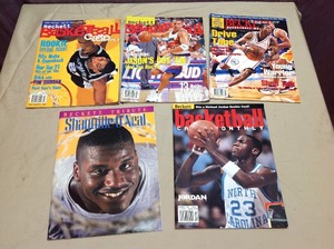lot 110 image: Basketball Magazines - Michael Jordan