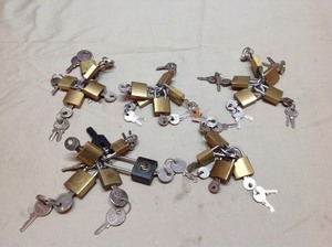 lot 137 image: Small Padlocks